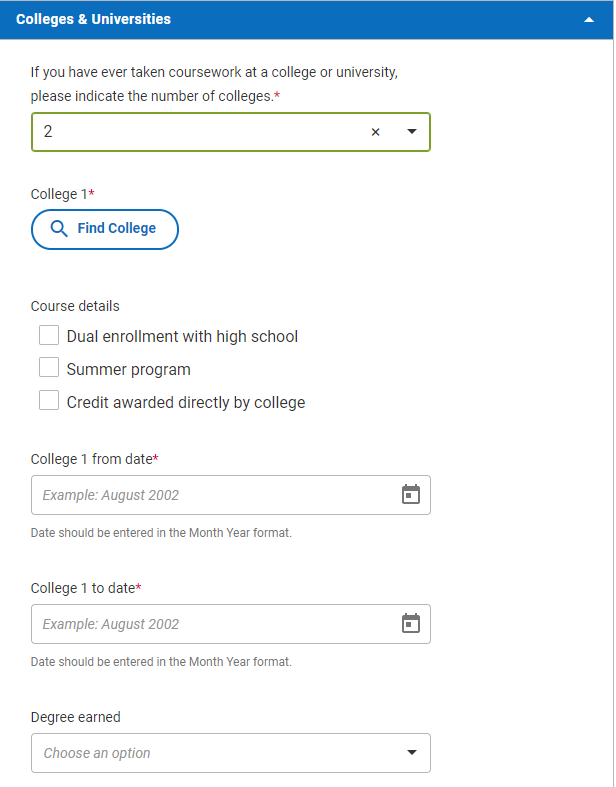 A Guide to the Education Section of the Common App CollegeVine Blog