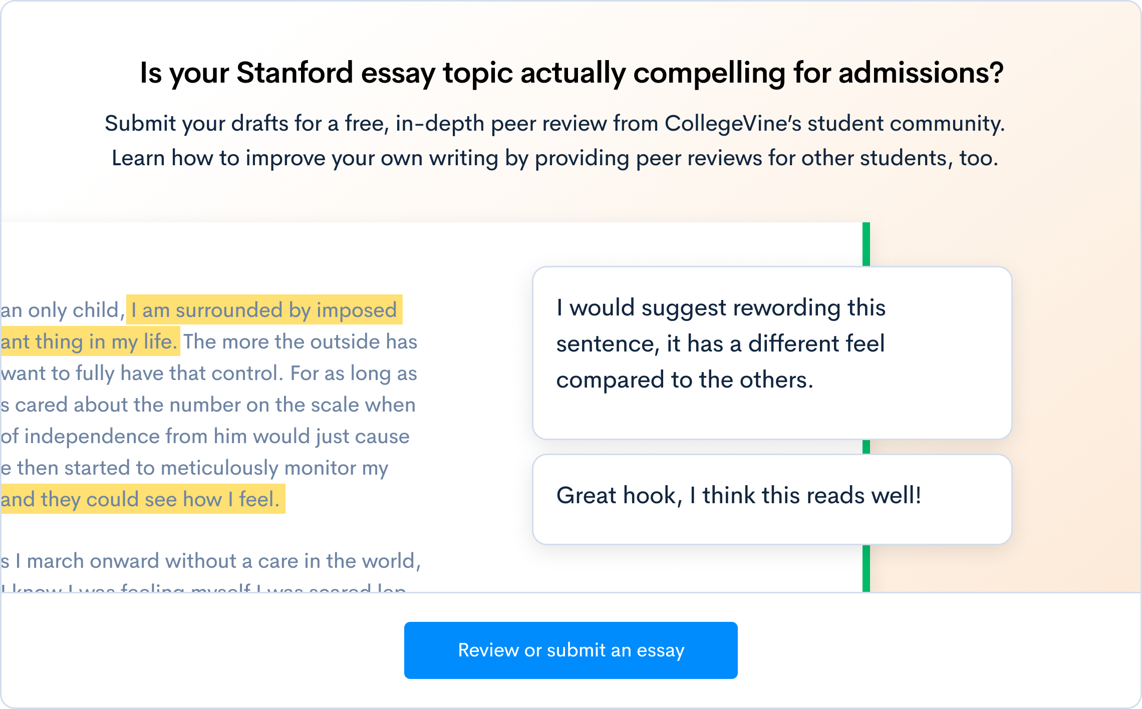 how to write essays for stanford
