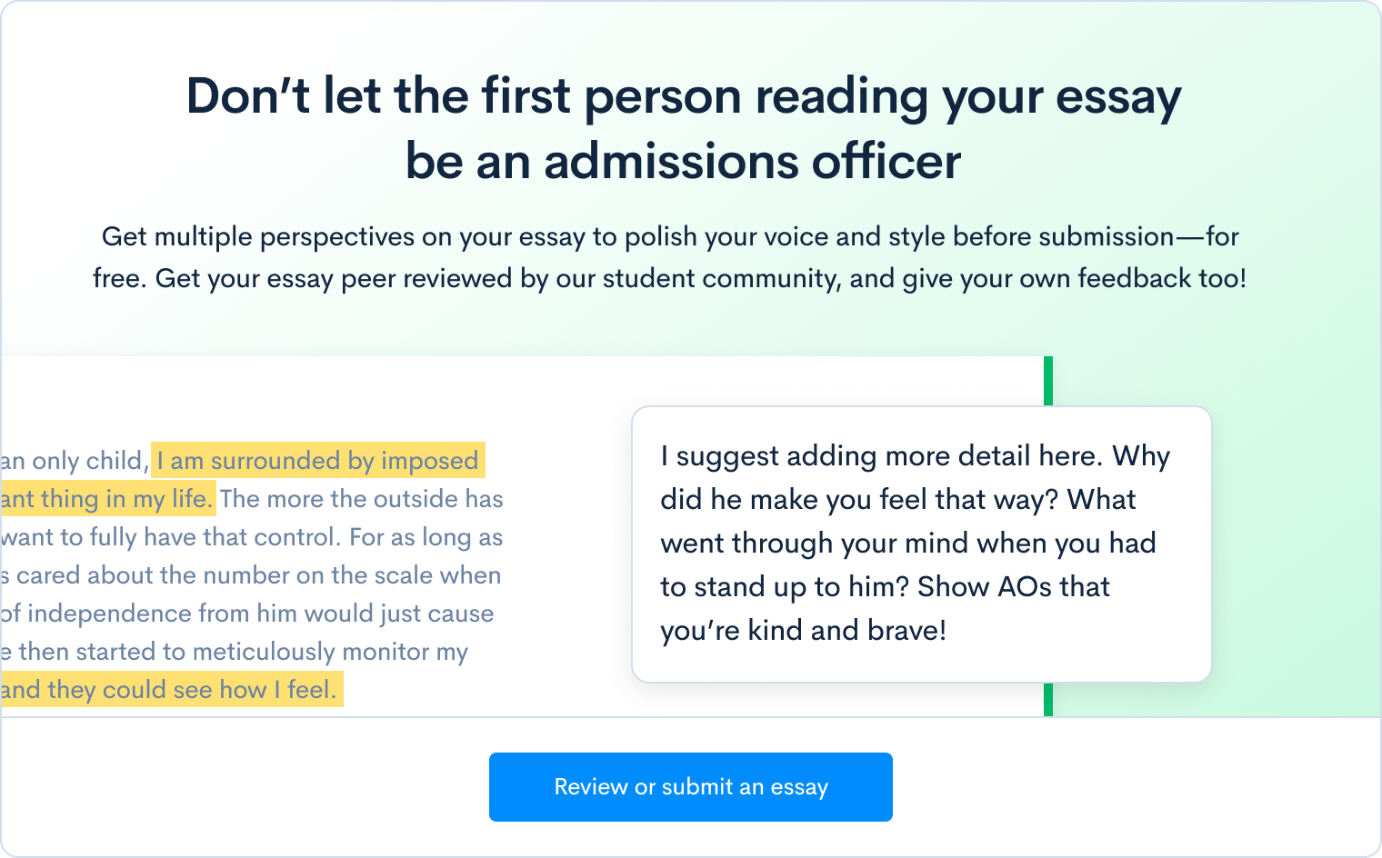 college essay counselor reviews