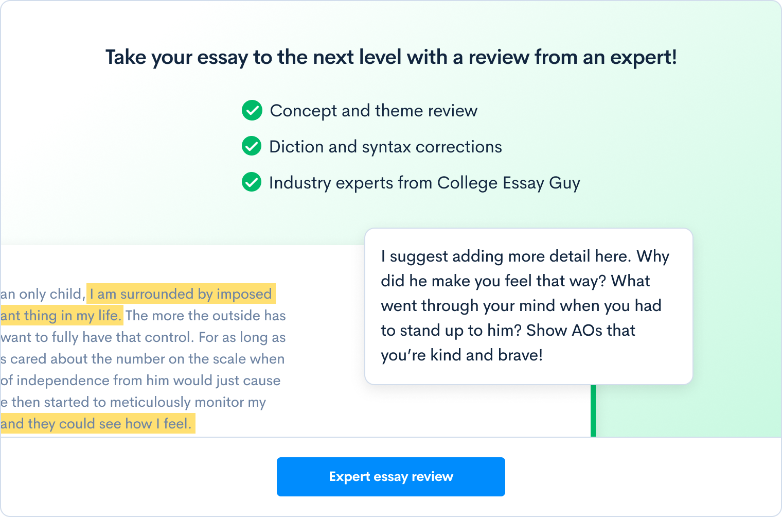 thesis statement diagram